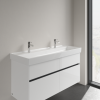 Umywalka meblowa VILLEROY&BOCH COLLARO 120x47cm, 2 otwory, bez przelewu, biała 4A33C101