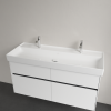 Umywalka meblowa VILLEROY&BOCH COLLARO 120x47cm, 2 otwory, bez przelewu, biała 4A33C101
