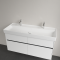 Umywalka meblowa VILLEROY&BOCH COLLARO 120x47cm, 2 otwory, bez przelewu, biała 4A33C101