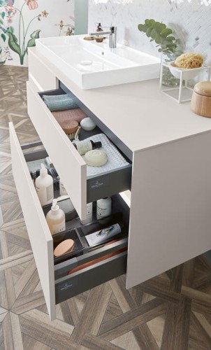 Umywalka meblowa VILLEROY&BOCH COLLARO 100x47cm, szlifowana, biała 4A331G01