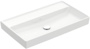 Umywalka meblowa VILLEROY&BOCH COLLARO 80x47cm, bez otworu, bez przelewu, biała 4A338301