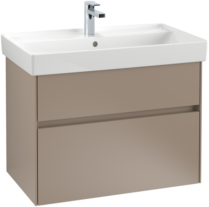Umywalka meblowa VILLEROY&BOCH COLLARO 80x47cm, biała 4A338001
