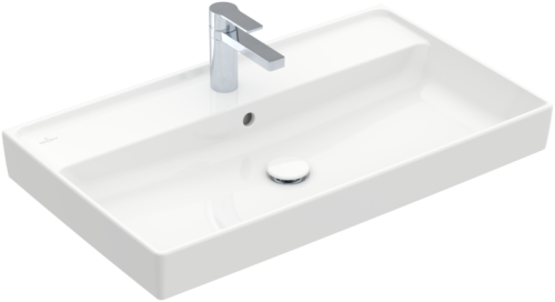 Umywalka meblowa VILLEROY&BOCH COLLARO 80x47cm, CeramicPlus, biała 4A338GR1