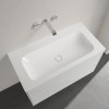Umywalka meblowa VILLEROY&BOCH FINION 100x50cm, bez otworu, bez przelewu, CeramicPlus, biała 4164A3R1