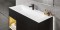 Umywalka meblowa VILLEROY&BOCH FINION 120x50cm, 3 otwory, bez przelewu, CeramicPlus, biała 4164C2R1