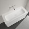 Umywalka meblowa VILLEROY&BOCH FINION 120x50cm, bez otworu, bez przelewu, CeramicPlus, biała 4164C3R1