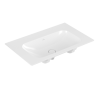 Umywalka meblowa VILLEROY&BOCH FINION 80x50cm, bez otworu, bez przelewu, CeramicPlus, biała 416483R1