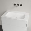 Umywalka meblowa VILLEROY&BOCH FINION 80x50cm, bez otworu, bez przelewu, CeramicPlus, biała 416483R1