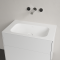 Umywalka meblowa VILLEROY&BOCH FINION 80x50cm, bez otworu, bez przelewu, CeramicPlus, biała 416483R1