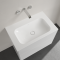 Umywalka meblowa VILLEROY&BOCH FINION 80x50cm, bez otworu, bez przelewu, CeramicPlus, biała 416483R1