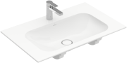 Umywalka meblowa VILLEROY&BOCH FINION 80x50cm, bez przelewu, CeramicPlus, biała 416481R1