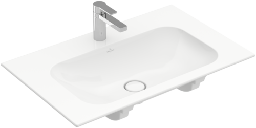 Umywalka meblowa VILLEROY&BOCH FINION 80x50cm, bez przelewu, CeramicPlus, biała 416481R1