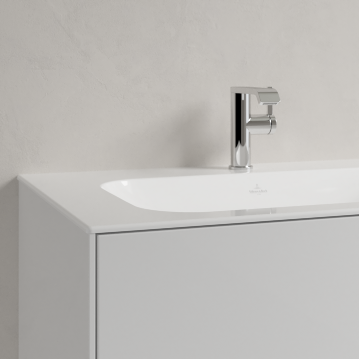 Umywalka meblowa VILLEROY&BOCH FINION 80x50cm, bez przelewu, CeramicPlus, biała 416481R1