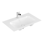 Umywalka meblowa VILLEROY&BOCH FINION 80x50cm, bez przelewu, CeramicPlus, Stone White 416481RW