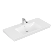 Umywalka meblowa VILLEROY&BOCH SUBWAY 2.0 100x47cm, CeramicPlus, biała 71751GR1