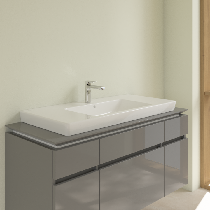Umywalka meblowa VILLEROY&BOCH SUBWAY 2.0 100x47cm, CeramicPlus, biała 71751GR1