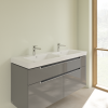 Umywalka meblowa VILLEROY&BOCH SUBWAY 2.0 130x47cm, 2 otwory, biała 7175D001