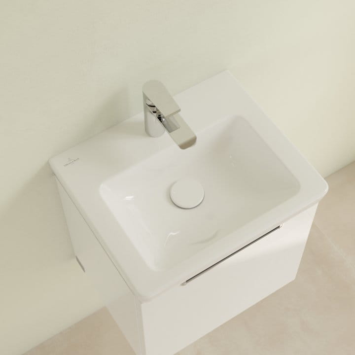 Umywalka meblowa VILLEROY&BOCH SUBWAY 2.0 45x37cm, biała 7315F501
