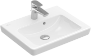 Umywalka meblowa VILLEROY&BOCH SUBWAY 2.0 50x40cm, CeramicPlus, biała 7315F0R1