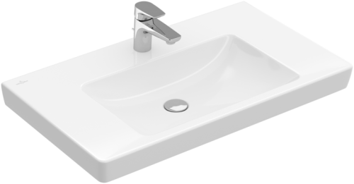 Umywalka meblowa VILLEROY&BOCH SUBWAY 2.0 80x47cm, biała 71758G01
