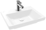 Umywalka meblowa VILLEROY&BOCH SUBWAY 3.0 50x40cm, bez przelewu, biała 4370FG01