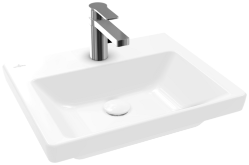Umywalka meblowa VILLEROY&BOCH SUBWAY 3.0 50x40cm, bez przelewu, biała 4370FG01