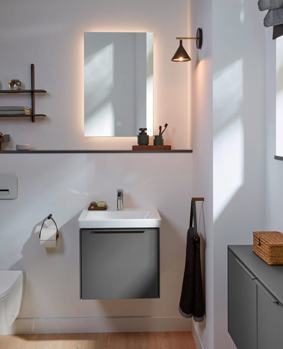 Umywalka meblowa VILLEROY&BOCH SUBWAY 3.0 50x40cm, bez przelewu, biała 4370FG01