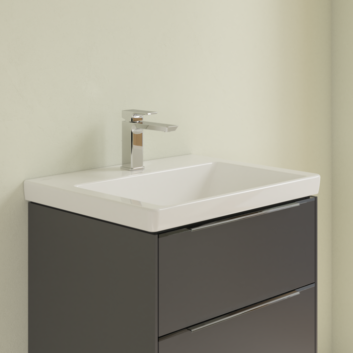 Umywalka meblowa VILLEROY&BOCH SUBWAY 3.0 60x47cm, bez przelewu, biała 4A706101
