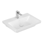 Umywalka meblowa VILLEROY&BOCH SUBWAY 3.0 65x47cm, bez przelewu, biała 4A706601