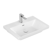 Umywalka meblowa VILLEROY&BOCH SUBWAY 3.0 65x47cm, biała 4A706501