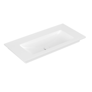 Umywalka meblowa VILLEROY&BOCH VENTICELLO 100x50cm, bez otworu, CeramicPlus, biała 4104AJR1