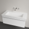 Umywalka meblowa VILLEROY&BOCH VENTICELLO 100x50cm, bez otworu, CeramicPlus, biała 4104AJR1