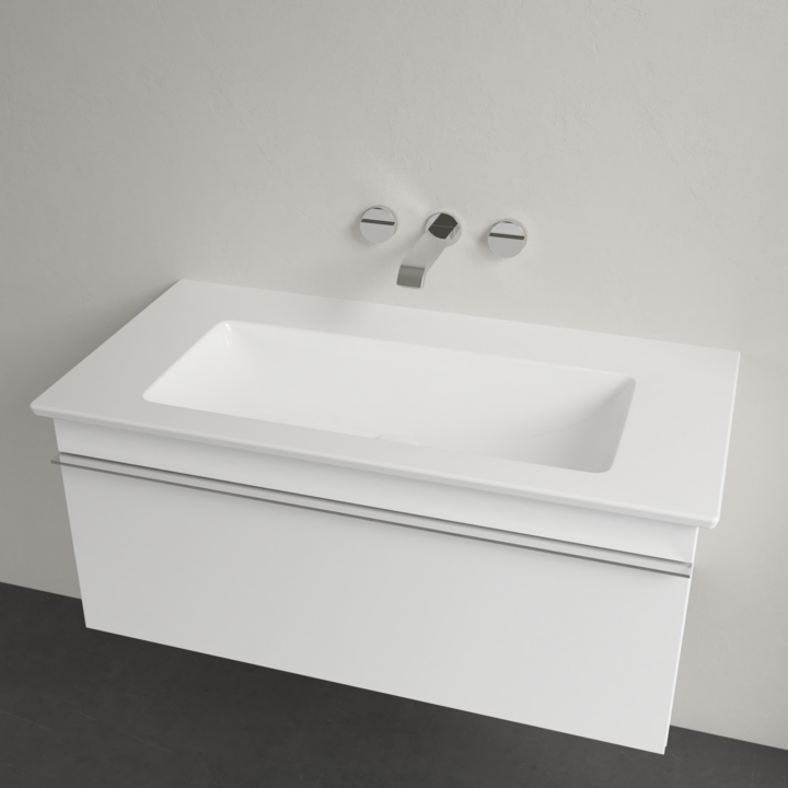 Umywalka meblowa VILLEROY&BOCH VENTICELLO 100x50cm, biała 4104AJ01