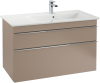 Umywalka meblowa VILLEROY&BOCH VENTICELLO 100x50cm, prawa, biała 4134R101