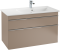 Umywalka meblowa VILLEROY&BOCH VENTICELLO 100x50cm, prawa, biała 4134R101