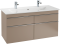 Umywalka meblowa VILLEROY&BOCH VENTICELLO 120x50cm, 2 otwory, biała 4104CK01