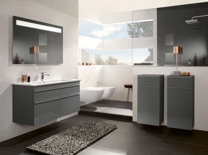 Umywalka meblowa VILLEROY&BOCH VENTICELLO 120x50cm, biała 4104CL01
