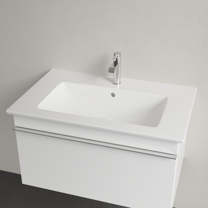 Umywalka meblowa VILLEROY&BOCH VENTICELLO 80x50cm, biała 41048L01