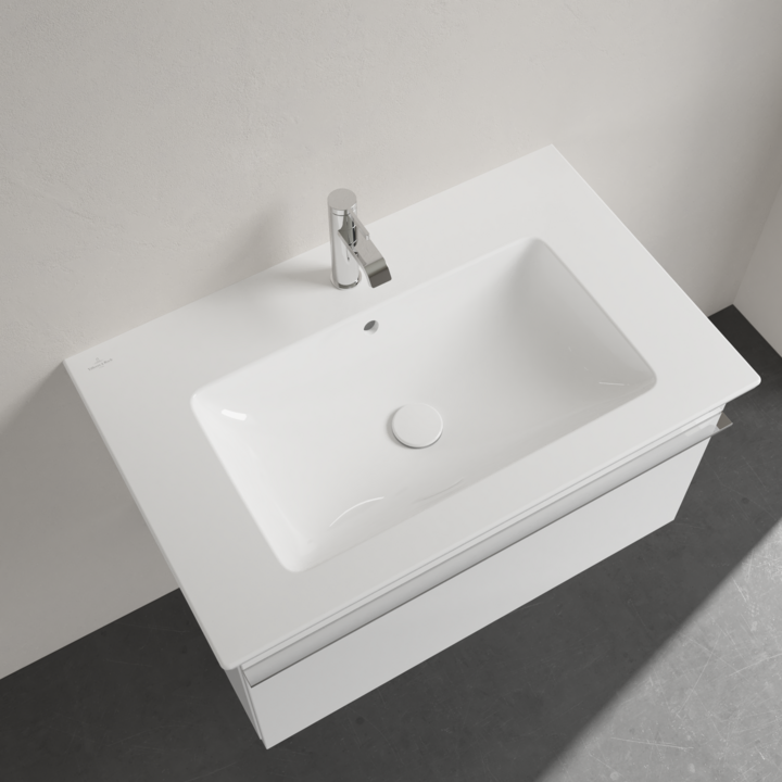 Umywalka meblowa VILLEROY&BOCH VENTICELLO 80x50cm, biała 41048L01