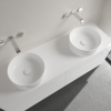 Umywalka nablatowa VILLEROY&BOCH COLLARO 40cm, bez przelewu, CeramicPlus, biała 4A1840R1
