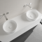 Umywalka nablatowa VILLEROY&BOCH COLLARO 40cm, bez przelewu, CeramicPlus, biała 4A1840R1
