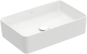 Umywalka nablatowa VILLEROY&BOCH COLLARO 56x36cm, bez otworu, bez przelewu, CeramicPlus, biała 4A2056R1
