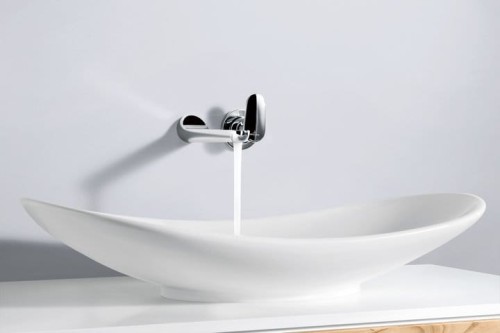 Umywalka nablatowa VILLEROY&BOCH MY NATURE 81x41cm, bez otworu, bez przelewu, CeramicPlus, biała 411080R1