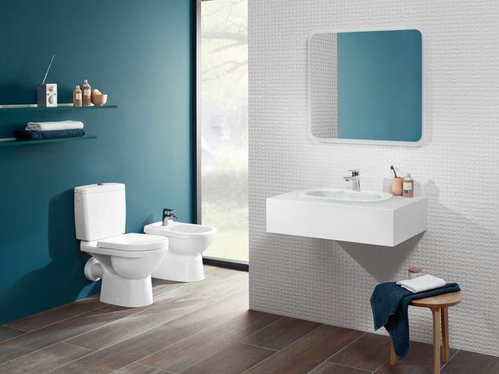 Umywalka nablatowa VILLEROY&BOCH O.NOVO 56x40,5cm, bez przelewu, biała 41615701