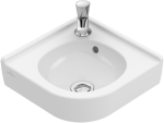 Umywalka narożna VILLEROY&BOCH O.NOVO 32cm, biała 73103201