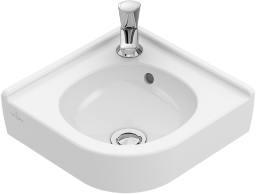 Umywalka narożna VILLEROY&BOCH O.NOVO 32cm, biała 73103201