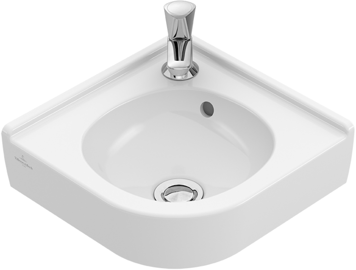 Umywalka narożna VILLEROY&BOCH O.NOVO 32cm, biała 73103201