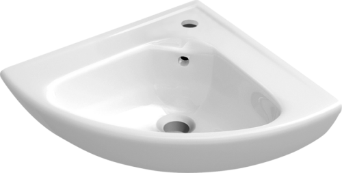 Umywalka narożna VILLEROY&BOCH O.NOVO 41,5cm, biała 73274001