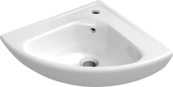 Umywalka narożna VILLEROY&BOCH O.NOVO 41,5cm, biała 73274001