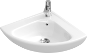 Umywalka narożna VILLEROY&BOCH O.NOVO 41,5cm, CeramicPlus, biała 732740R1